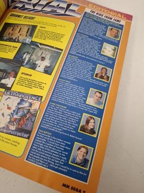 MEAN MACHINES SEGA ISSUE 23 RETRO VIDEO GAME CONSOLE MAGAZINE CLEAN BOOK