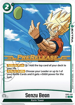 Dragon Ball Senzu Bean (FB02-103) FB02P Common Englisch NM