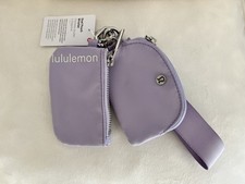  NWT Lululemon Dual Pouch Wristlet Violet 
