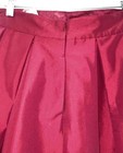 White House Black Market Womens Pink Pleated Front Classic A-Line Skirt Size 2 — photo 5