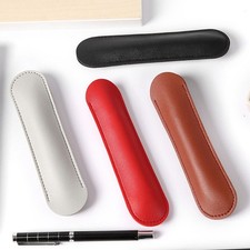 8 Pcs Pen Bags Pu Protective Sleeves For Fountain And Ballpoint Pen Storage