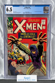 X MEN #14 (1965) CGC 6.5 OWWP 1st SENTINELS! STAN LEE Story! JACK KIRBY Art!
