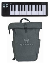 Arturia MICROLAB MK3 Black 25-Key MIDI USB Ke...