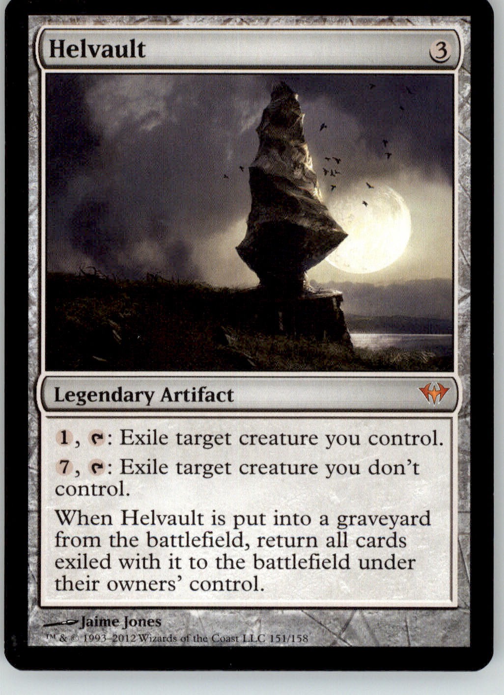 Helvault - Dark Ascension - 151 - LP Magic: The Gathering