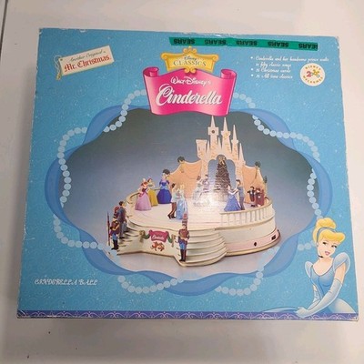 Mr Christmas Cinderella Ball Dancing Figures Disney Vintage Decoration