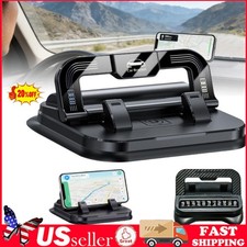 Car Phone Mount with Strong Suction Cup   360  Rotation, Adjustable Viewing A