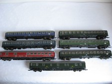 BW70* ROCO H0 Konvolut 7 Personenwagen DB