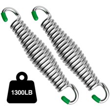 Heavy Duty Porch Swing Springs - 1300 LBS 304 Stainless Steelfor Hammock Suns...