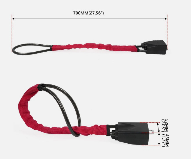 Universal Steering Wheel Lock Anti-Theft Security System Car Truck SUV Auto Lock