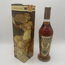 (64,28 EUR/l) Metaxa 7, dionysius riding panther mosaic 1982, 0,7l, 40%, ALT&RAR