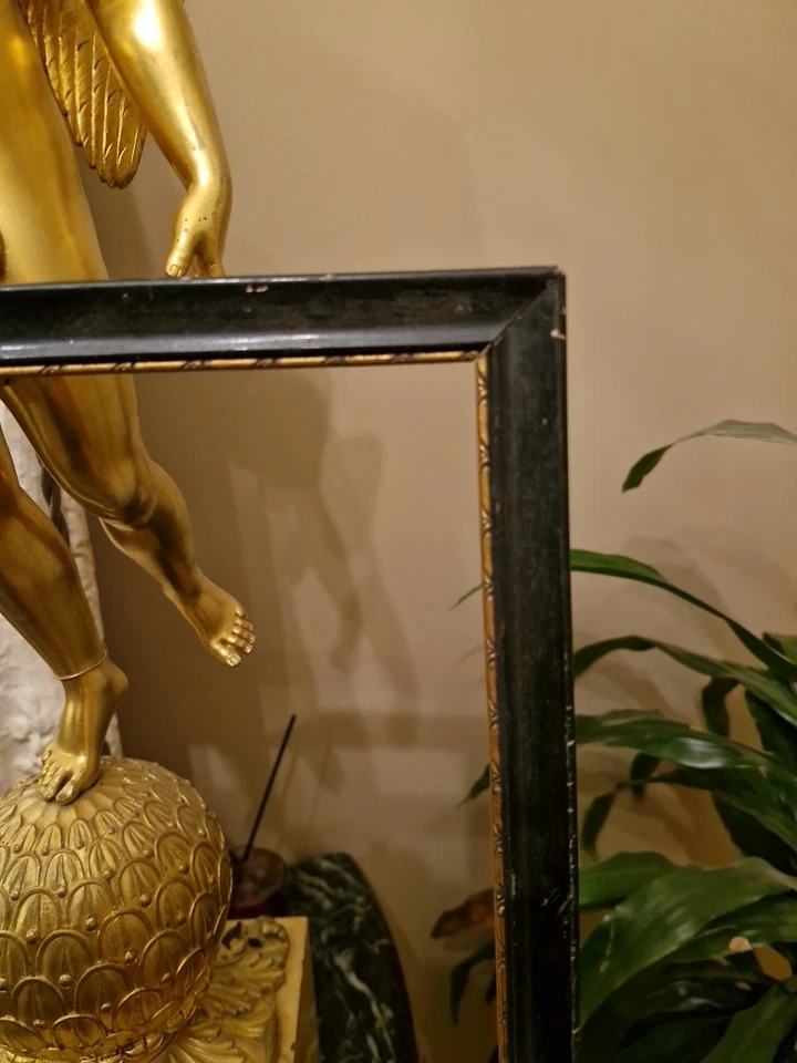 Ancien Cadre Ou Baguette Début XX Ème S  - Photo 4/4