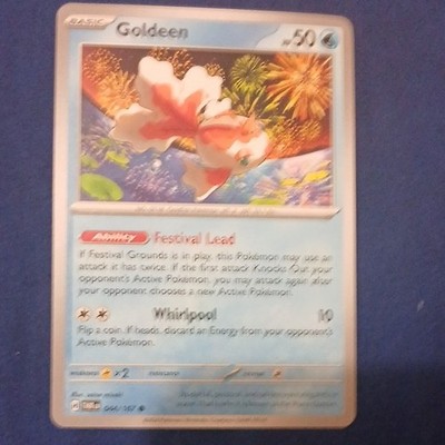 Nintendo Pokémon TCG PAL SV Mixed Card Lot 2023 Regular Ability English Goldeen