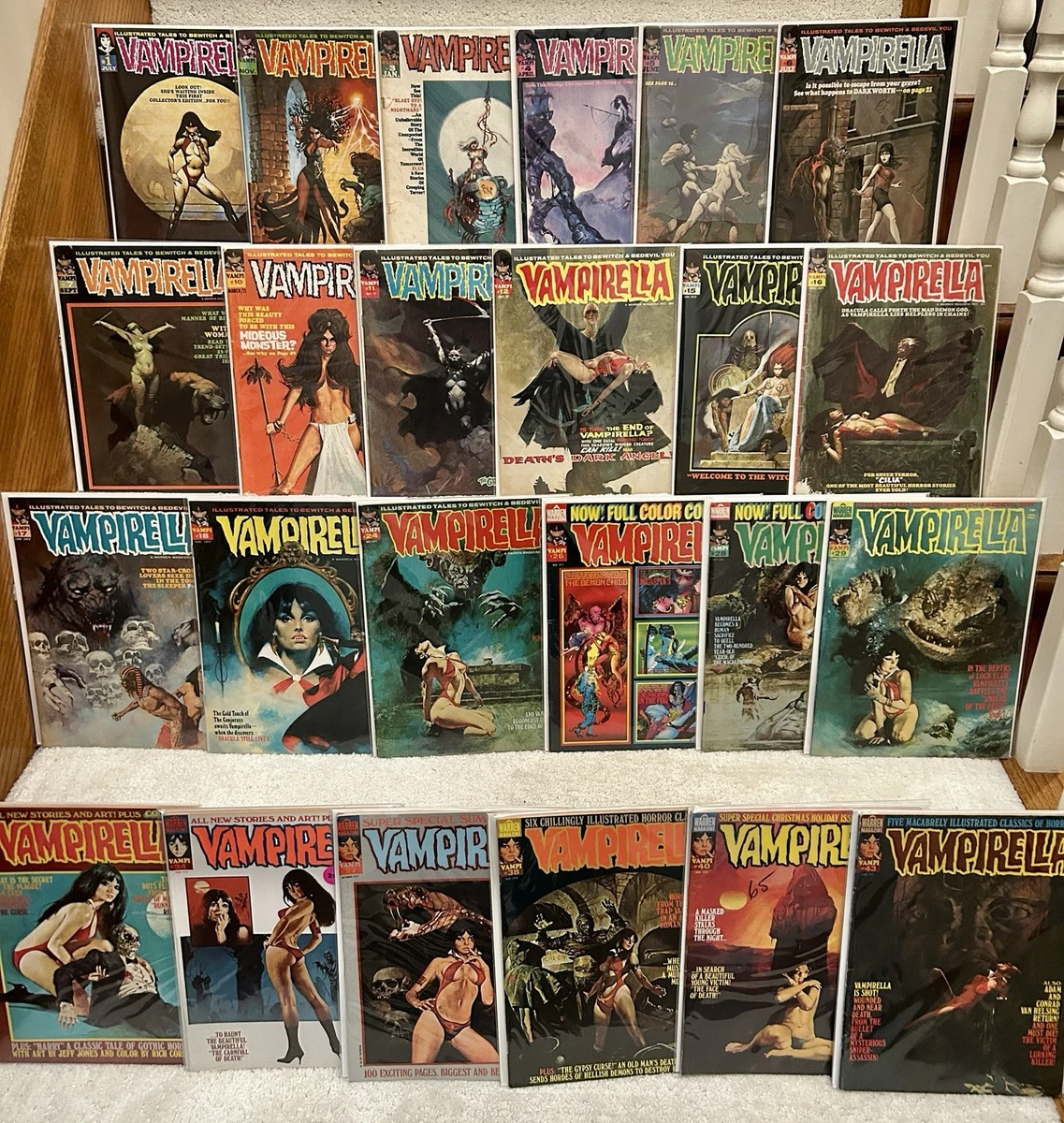 25+ Vampirella Comics In Collectible Comic Magazines for sale