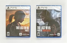 The Last of Us Part 1  Part 2 Remastered Bundle - PS5 - New Sealed - 2 Pack Lot
