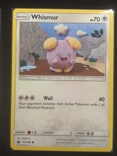 WHISMUR 117/168 CELESTIAL STORM POKEMON - CROCHET on eBay