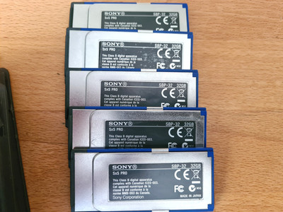 Sony SxS Pro 32GB SBP 32 Speicherkarte Memory Card
