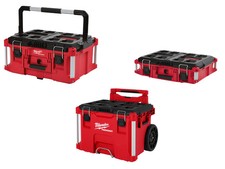Milwaukee 48-22-84KIT1 PACKOUT 3 Piece Rolling Tool Box Bundle