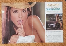 Playboy PIN UP / PICTORIAL ONLY - PMOY CARMELLA DECESARE   June, 2004  8 pages