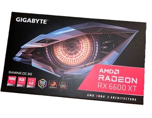 GIGABYTE Radeon RX 6600 XT GAMING OC PRO 8GB GDDR6 Graphics Card In Original Box