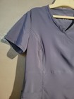 NWT Lynx Scrub Top, size XSM, Navy  — photo 3