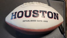 Houston Texans Collectible Football by K2LP Inc (Regulation Size)