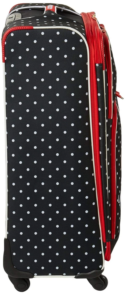 Equipaje Lado Suave Disney con Ruedas Giratorias, Arco Rojo Minnie Mouse, La... Foto 4 de 4