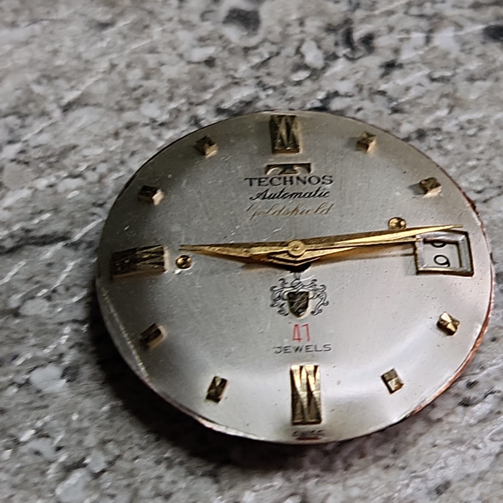 Vintage Technos Goldshield Automatic Movement.  G… - image 2