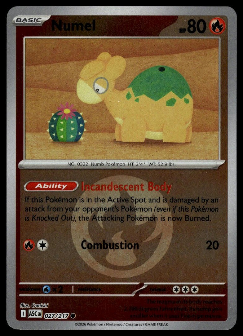 ME: Ascended Heroes #027/217 Numel