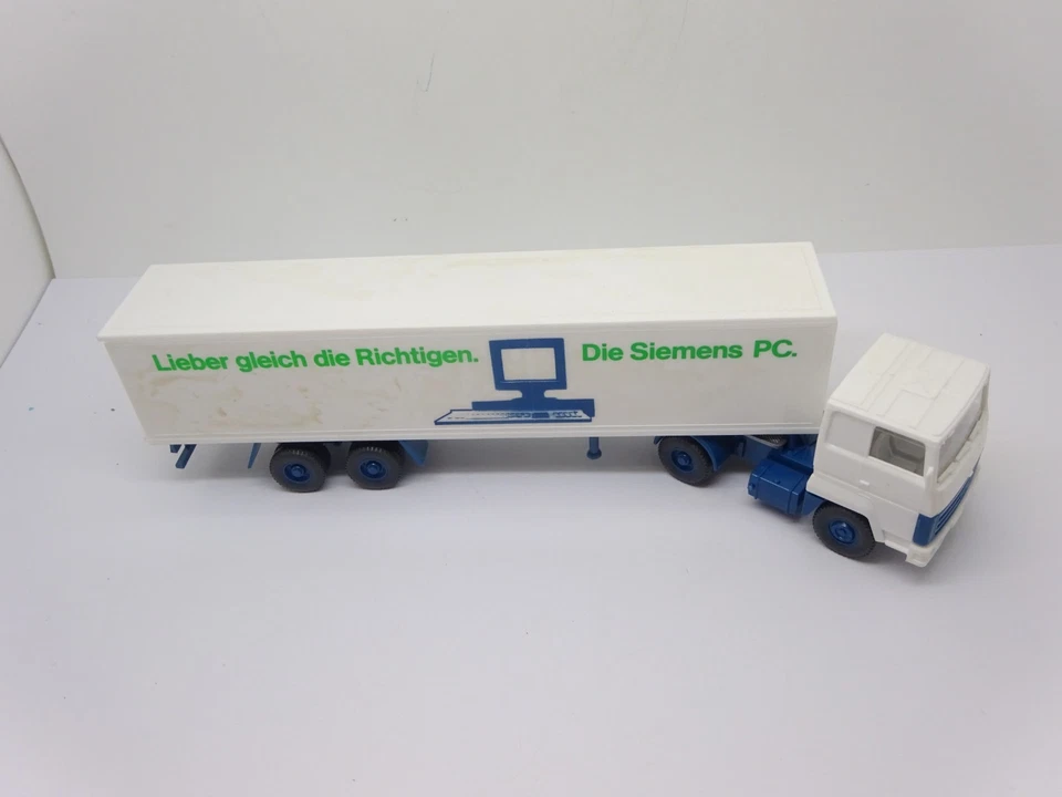 Wiking: DAF Koffer-Sattelzug  Siemens   (SSK38) - Bild 1 von 1