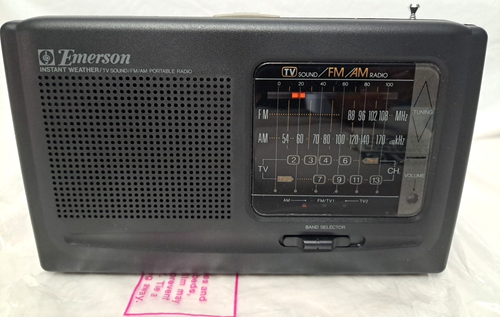 Radio portátil multibanda VHF TV/AM/FM AR2471 24 horas clima instantáneo - Imagen 2 de 17