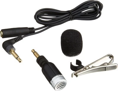 New OLYMPUS ME52W Tie-Clip Noise Cancelling Mini Mono Microphone from Japan