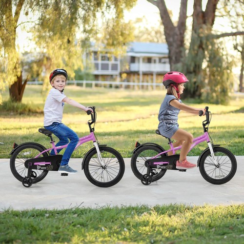 Kids Bike for 4-8 Years Old Boys & Girls w/Adjustable Seat Handbrake Reflectors - Picture 3 of 7