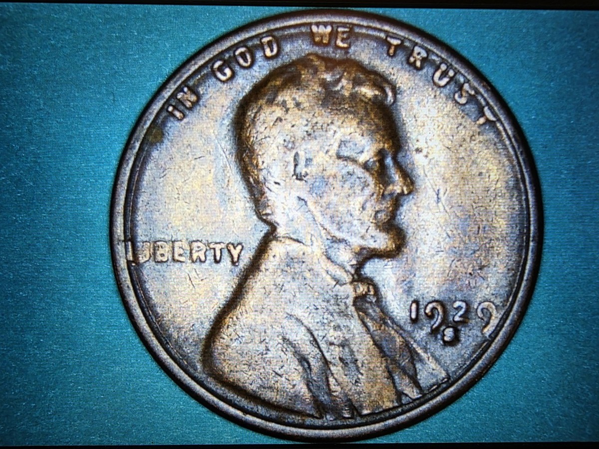 1929 S Mint Mark Penny w/errors | eBay