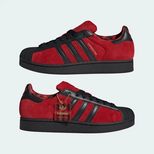 adidas Originals Superstar II JQ3224 Better Scarlet Men's Size Authentic