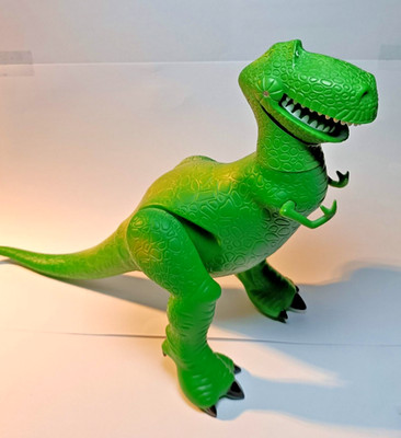 Toy Story - Rex 1996 - Thinkway Toys - Disney - No Talking - BESCHREIBUNG LESEN