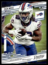 2021 Panini Prestige Zack Moss Buffalo Bills #17