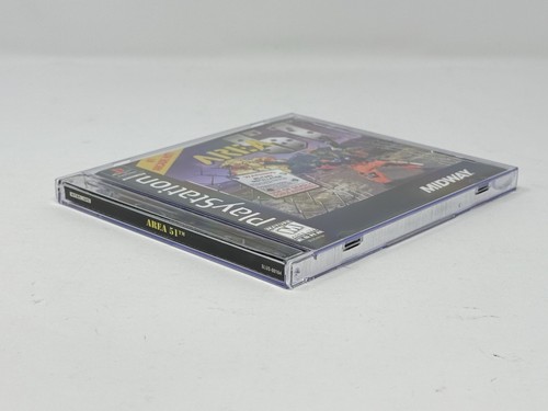 AREA 51 | Sony PlayStation 1 PS1 1996 | CIB Complete Black Label W/ Minty Manual - Picture 5 of 6