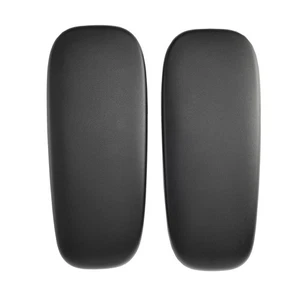 Arm Pads Caps Remplacement pour Humanscale Smart Bureau chaise en noir /...