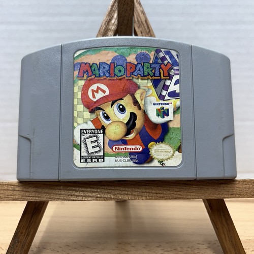 Authentic Nintendo 64 N64 Mario Party Game Cartridge ONLY Tested Plays Pics
