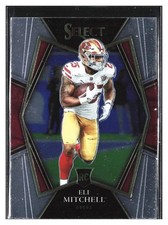 2021 Panini Select - Premier Level Eli Mitchell RC Rookie NFL Football Card