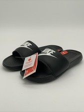 Nike Victori One Slide Sandals - Women  s 5 - Black White CN9677-005 - New