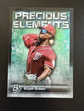 2023 Bowman Platinum #PE-24 Elijah Green Precious Elements