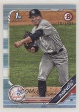 2019 Bowman Draft Sky Blue 186/499 Jake Agnos #BD-72 8a7