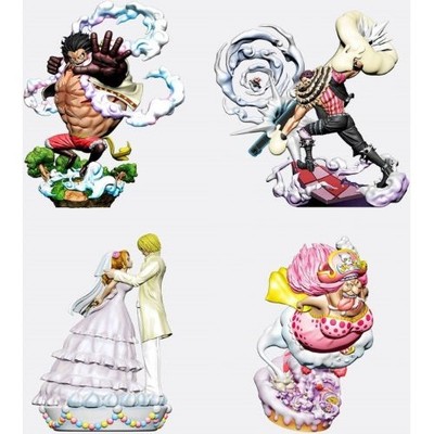 One Piece Logbox Re Birth Whole Cake Island 3-Inch Mini-Figure | eBay