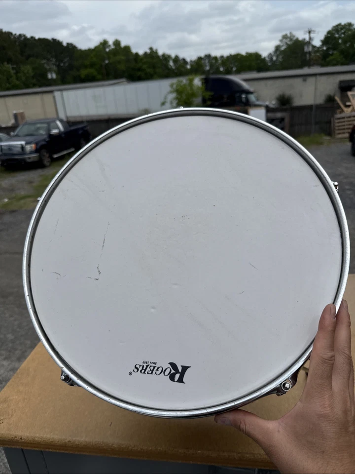 Tom de piso Rogers 16x16 Jet Black Pearl años 70 Foto 4 de 4