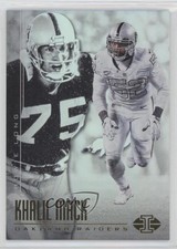 2017 Panini Illusions Khalil Mack Howie Long #78 HOF 02v3