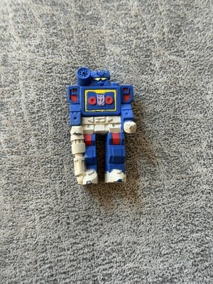 Vintage 1985 Hasbro Transformer Figure Eraser Soundwave 80s