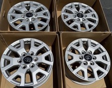 17 2024 2025 Toyota Tacoma Silver Alloy Rims Factory Oem Original Wheels