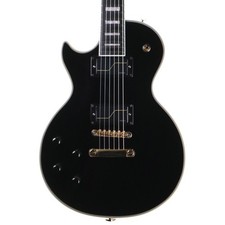 Epiphone Matt Heafy Left Handed Les Paul Custom, Ebony with Case (Pre-Owned)
