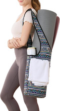 Yoga Mat Bag   Neoprene, Lightweight, Spacious Carrier, Large Zipper Pocket, Ide